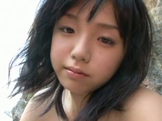 Hypnotizing Japanese beauty Ai Shinozaki spins her curves on cam